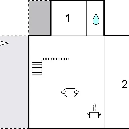 公寓 2 Bedroom Amazing In Slime
